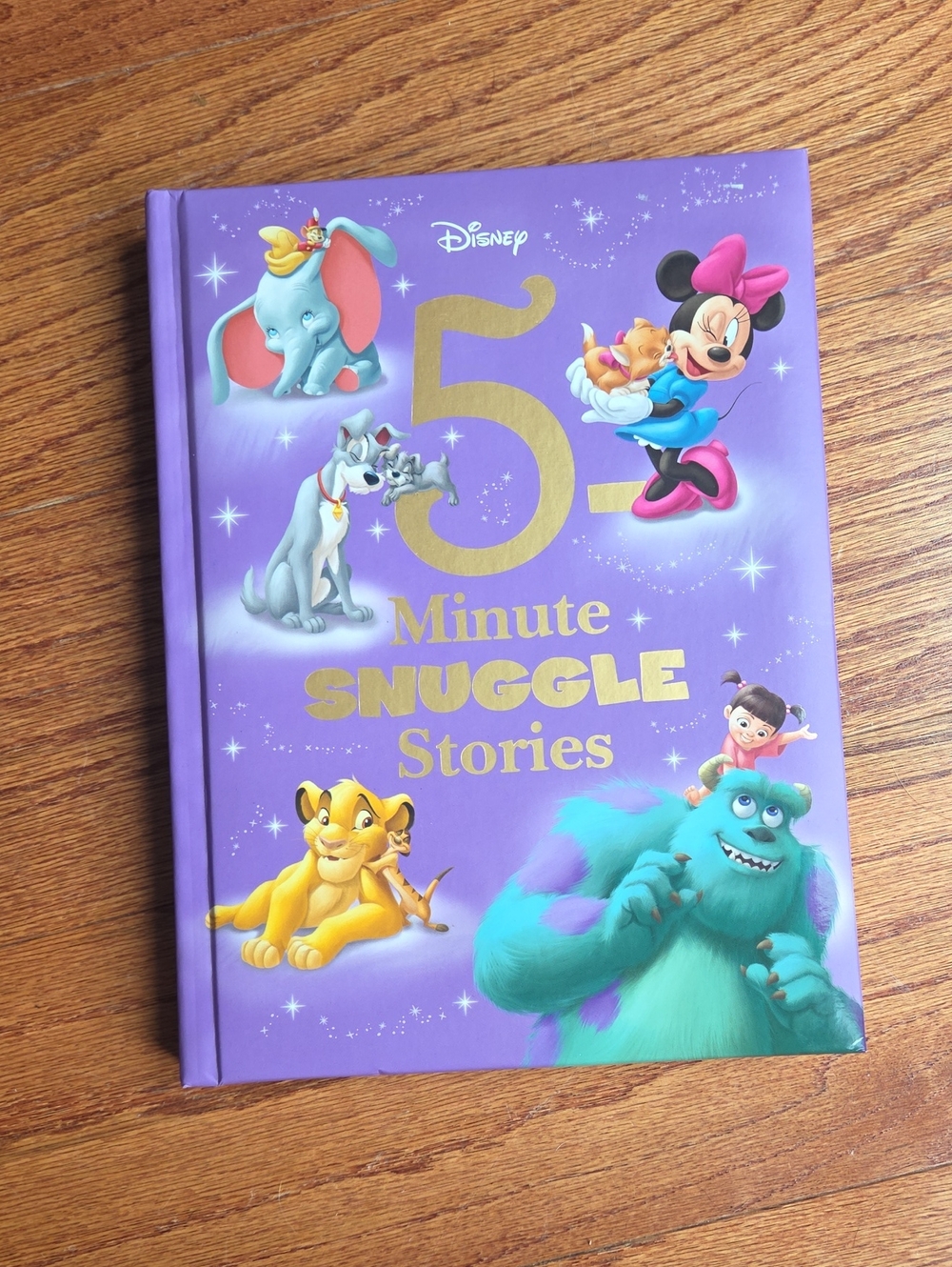 Disney 5-Minute Snuggle Stories - Purple and Gold Cover